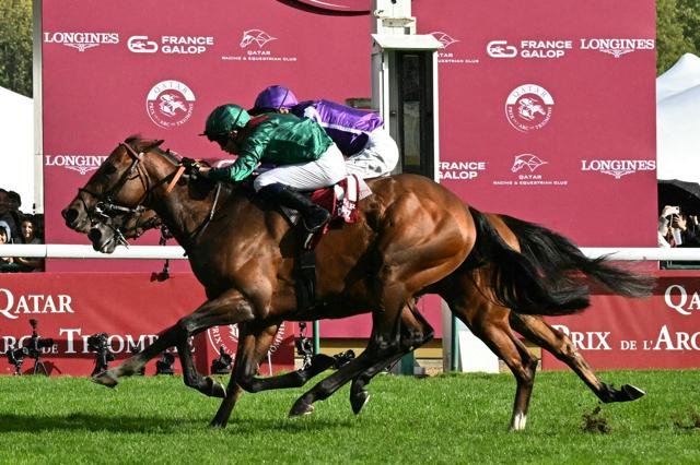 凱旋門賞はフランスの3歳馬ダリズが優勝　ビザンチンドリームは5着