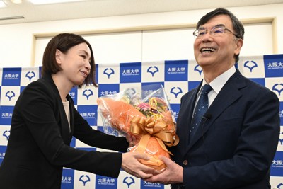 坂口志文さん「ご褒美もあるかと思ったが驚き」　記者会見の一問一答