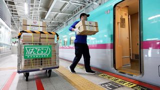 【動画】新幹線と飛行機で梨をシンガポールに