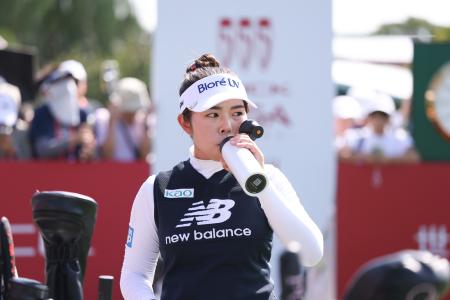 山下美夢有、３打差の１０位発進　ビュイック女子ゴルフ第１日