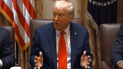 「民主党推進の政策を廃止する」トランプ大統領が言及　与野党対立で政府機関の閉鎖が続くなか民主党に圧力