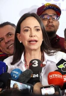 ノーベル平和賞にマチャド氏　ベネズエラの女性野党指導者