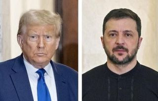 米国とウクライナが電話首脳会談　ゼレンスキー氏、ガザ停戦に祝意