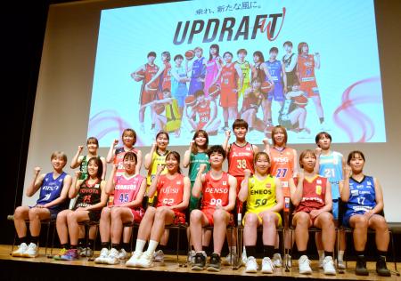 バスケ宮沢、３連覇へ決意　女子Ｗリーグ記者会見
