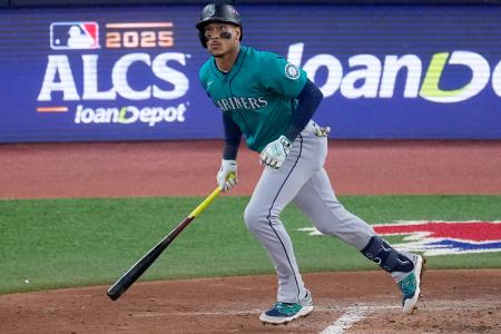 ドジャース大谷、第１打席は四球　ア・リーグのマリナーズは２連勝