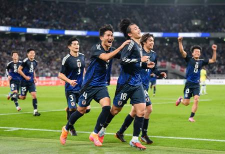 日本代表がブラジルから初勝利　３―２、国際親善試合