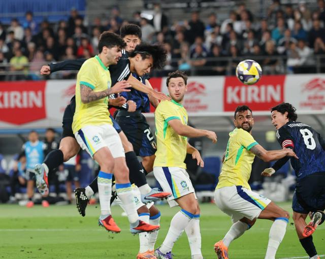 ブラジルに14戦目で初勝利した日本　2点差をひっくり返した反発力