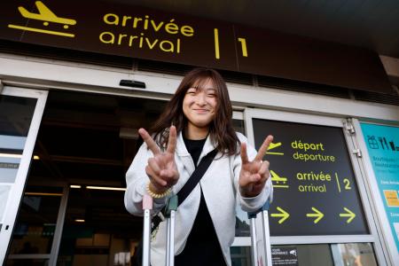 ＧＰ開幕へ、坂本花織ら現地入り　フィギュア、第１戦フランス大会