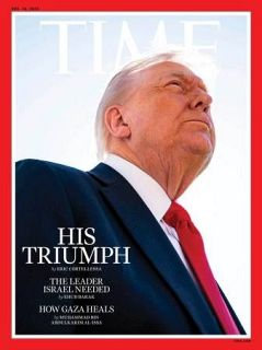 「髪消された」と不満爆発　トランプ大統領、タイム誌の表紙