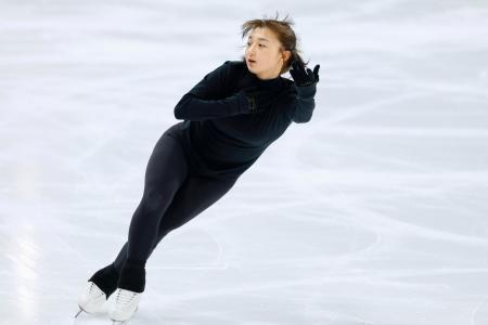 坂本軽快、中井デビューへ　フィギュアＧＰ仏大会練習