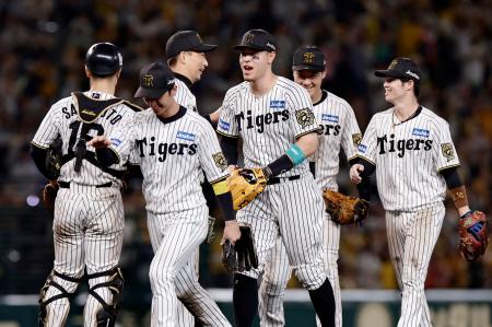 阪神が日本シリーズ進出　ＣＳファイナル、日本ハム初勝利