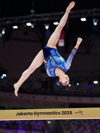 杉原愛子、６年ぶり舞台に意欲　世界体操、女子が会場練習