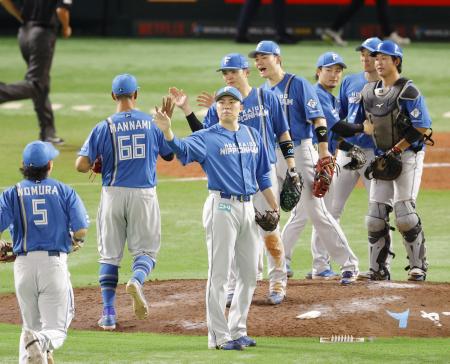 日本ハムが３連勝　パＣＳファイナルステージ