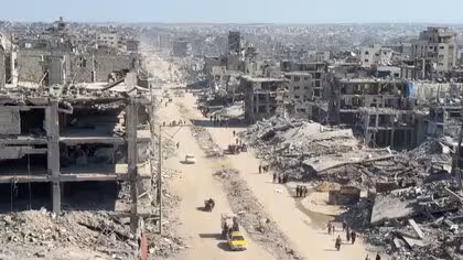 イスラエル軍がイスラム組織ハマスによる攻撃の報復として空爆　ガザ地区の本格的な戦闘再開の恐れ