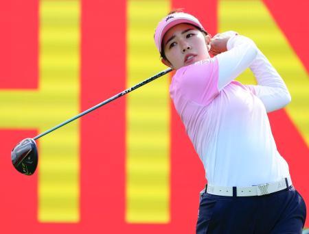 山下美夢有「頑張りたい」　米女子ゴルフ国別対抗戦