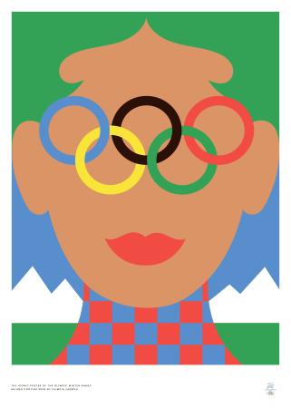 公式アートポスターを発表　ミラノ冬季五輪・パラ組織委