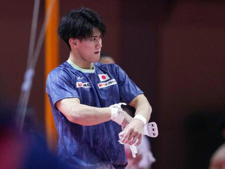 橋本、内村以来のＶ３狙う　世界体操、２２日に個人決勝