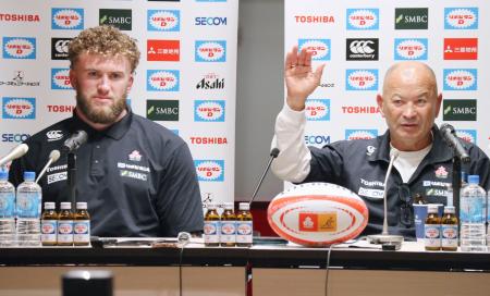 リーチ、矢崎が先発　ラグビーの豪州戦