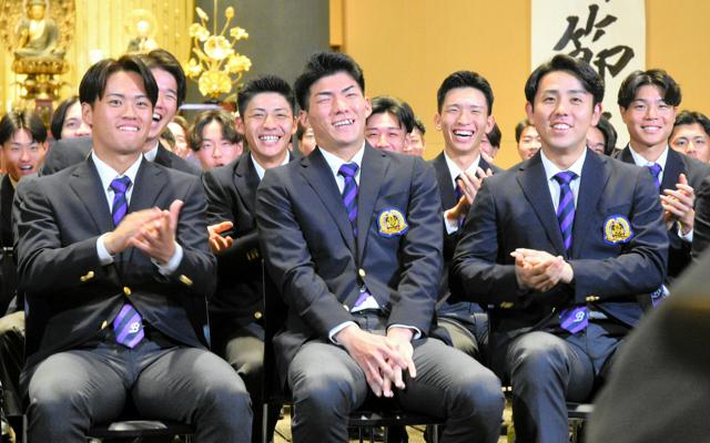 京都からも大学生・高校生がプロ野球界へ一歩　喜び・抱負語る