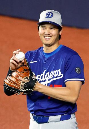ドジャース大谷、チーム一丸強調　ワールドシリーズ２５日開幕