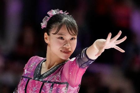 杉原愛子が平均台「銅」　世界体操最終日、種目別決勝