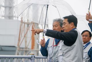 赤沢経産相が福島第1原発視察=就任後初、東電と意見交換