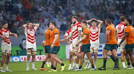 ラグビー、日本は豪州に惜敗　テストマッチ、１５―１９