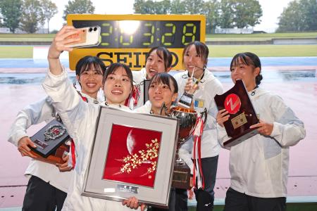 城西大が２５年ぶり３度目Ｖ　全日本大学女子駅伝