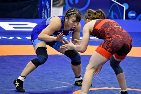 五輪王者・元木咲良がＵ２３優勝　レスリング、全世界大会制覇