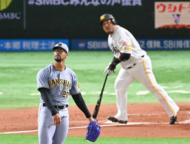 日本S、阪神が二回までに9失点　今季2桁失点は1度だけのチームが