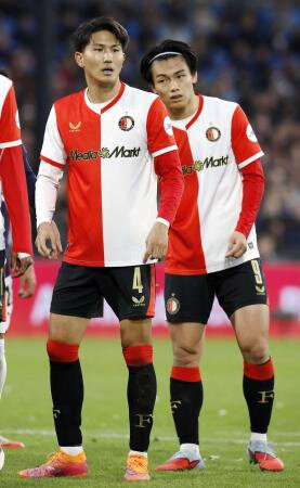 上田綺世、渡辺剛はフル出場　サッカーのオランダ１部