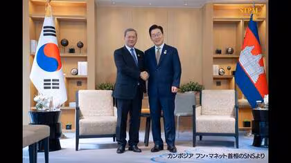 韓国大統領とカンボジア首相が会談　特殊詐欺撲滅について協議　カンボジアで韓国人の拉致監禁相次ぐ