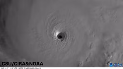 ハリケーン「メリッサ」がジャマイカ直撃へ 最強レベルの「カテゴリー5」