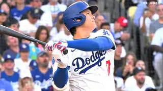 大谷翔平 1試合2本塁打のWS3号!“ゴジラ”超えのPO通算11号 チームを救う貴重な同点弾 本拠地は大熱狂