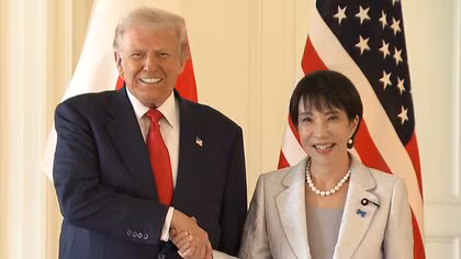 トランプ大統領が専用ヘリ「マリーンワン」で高市首相とともに米軍横須賀基地へ 安倍昭恵さんと面会調整 夕食会に豊田章男会長ら