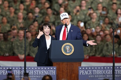 トランプ大統領「皆さんを失望させない」 経済界トップらと会合