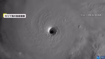 巨大ハリケーン「メリッサ」最強クラスに…ジャマイカ直撃へ「被害2~3日続く可能性」 隣国ハイチやドミニカ共和国ですでに被害