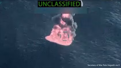 アメリカ軍が「麻薬船」4隻攻撃、14人を殺害 ヘグセス国防長官が発表