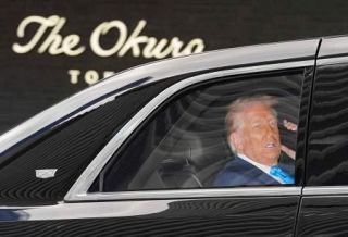 トランプ氏が日本を出発、韓国へ 米中首脳30日に会談