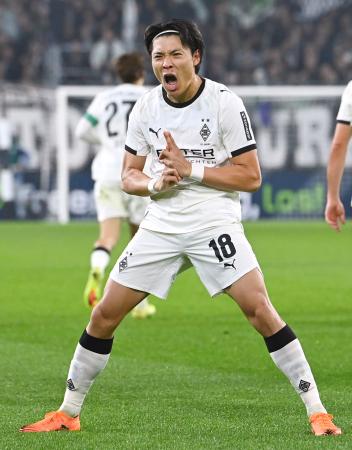 町野修斗、移籍後初ゴール サッカーのドイツ杯