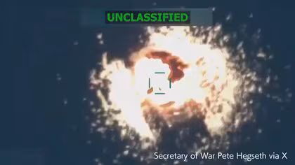 アメリカ軍が東太平洋の公海上で麻薬を密輸していたとみられる船を攻撃、乗組員4人殺害とヘグセス国防長官発表 正当性疑問視する声も