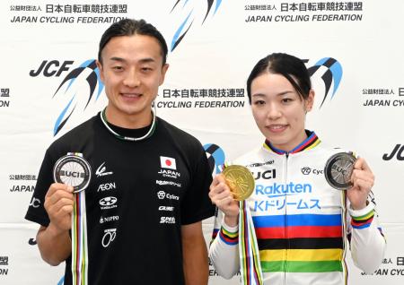 佐藤水菜、もっと強くならなきゃ 世界自転車メダル2個