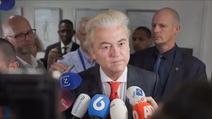 オランダ下院総選挙 極右政党が大きく議席を減らし第一党の座を失うか 地元メディア