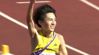 ロジスティード 悲願の初優勝！3区四釜の激走でGMO太田蒼生を逆転 ルーキー平林清澄が歓喜のゴール【東日本実業団駅伝】