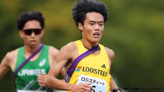 【東日本実業団駅伝】初制覇のロジスティード　新人たちから刺激を受けた四釜峻佑が、エース区間の3区で区間賞＆7人抜きの快走