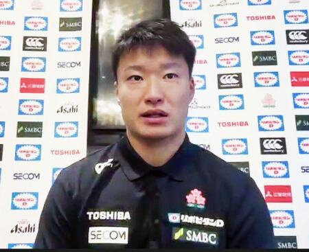 ラグビー日本代表に斎藤が合流　「攻撃をコントロールしたい」