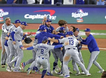 ＷＳ、第７戦は２７３３万人視聴　ドジャース２連覇