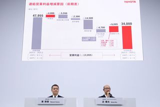 トヨタ、通期純利益２兆９３００億円へ＝上方修正、関税下も北米ＨＶ好調
