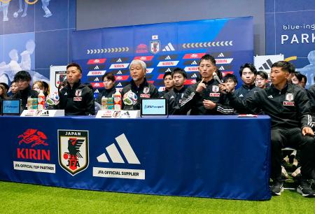 松元卓巳主将「必ず金メダル」　デフサッカー代表の壮行会