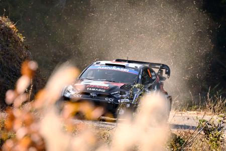 勝田は順位落とす　ラリー・ジャパン第３日